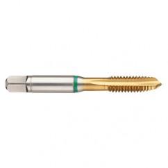 M16x1.5 6H 4-Flute Cobalt Green Ring Spiral Point Plug Tap-TiN - A1 Tooling