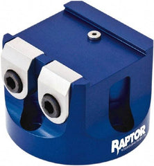 Raptor Workholding - 1-1/2" Jaw Width, 2" High Dovetail Vise - For Use with 4 & 5 Axis Workholding Systems - A1 Tooling