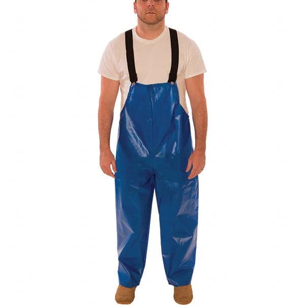 Tingley - Size M Blue Chemical Waterproof Bib Overall - A1 Tooling