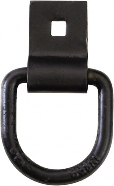 Buyers Products - Steel D-Ring with Integral Bracket - 3-1/2" Long, Black, For Use with Cargo Control - A1 Tooling