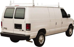 Buyers Products - Steel Ladder Rack - 72" Long, White, For Use with Vans - A1 Tooling