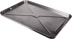 Funnel King - 6 Qt Drip Pan - Galvanized Steel, 17.5"x25.75"x.75" - A1 Tooling