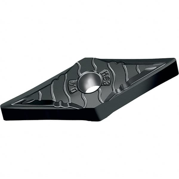 Walter - VNGG MS3 Grade WSM01 Turning Insert - TiAlN+Al2O3+(ZrN) Finish, 35° Rhombic, 9.53mm Inscr Circle, 4.76mm Thick, 0.1mm Corner Radius - A1 Tooling