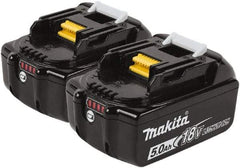 Makita - 18 Volt Lithium-Ion Power Tool Battery - 6 Ahr Capacity, 55 min Charge Time, Series LXT - A1 Tooling