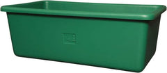 Remco - 70 Gal Green Rectangular Polyethylene Tub - 17" High x 26-1/2" Diam - A1 Tooling