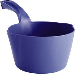 Remco - 32 oz Purple Polypropylene Round Bottom Scoop - 6.8" Wide x 5.3" Deep Bowl, 5-1/2" Handle Length, 11.6" OAL - A1 Tooling