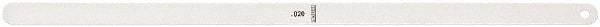 Starrett - Feeler Gages   Thickness (Decimal Inch): 0.0200    Leaf Length (Inch): 12 - A1 Tooling