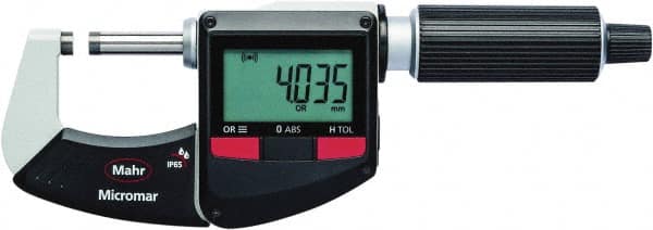 Mahr - MICROMAR 40 EWRI DIGITAL MICROMETER - 0-1", .00005"Resolution, Integrated Wireless Output - A1 Tooling