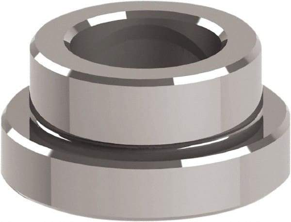 Jergens - Ball Lock System Compatible, Reverse Mount Modular Fixturing Receiver Bushing - 30mm ID x 1.6535" OD, 1.6535" Overall Height - A1 Tooling