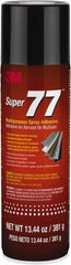 3M - 13.44 oz Aerosol Clear Spray Adhesive - High Tack, 150°F Heat Resistance - A1 Tooling