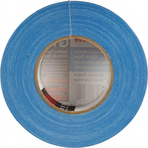 3M - 2" x 50m Blue Gaffers Tape - 11 mil, Rubber Adhesive, Cotton Cloth Backing, Series GT2 - A1 Tooling