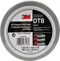 3M - 54.8m x 2" x 11 mil Black Polyethylene Film Duct Tape - A1 Tooling