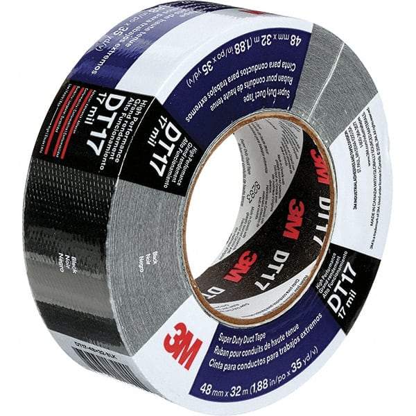 3M - 2" x 54.8m Silver Duct Tape - 8 mil, Rubber Adhesive, Polyethylene Film Backing, Series DT8 - A1 Tooling