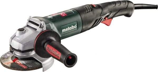 Metabo - 5" Wheel Diam, 11,000 RPM, Corded Angle & Disc Grinder - 5/8-11 Spindle, 120 Volts, 13.2 Amps - A1 Tooling