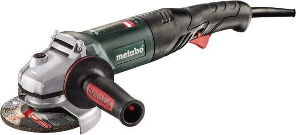 Metabo - 5" Wheel Diam, 11,000 RPM, Corded Angle & Disc Grinder - 5/8-11 Spindle, 120 Volts, 10.2 Amps - A1 Tooling