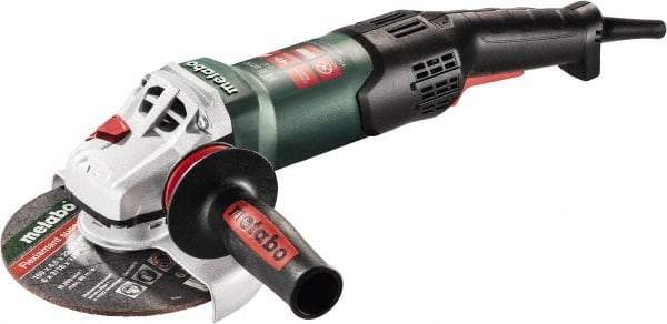 Metabo - 6" Wheel Diam, 9,600 RPM, Corded Angle & Disc Grinder - 5/8-11 Spindle, 120 Volts, 14.6 Amps - A1 Tooling