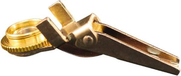 Milton - 150 Max psi Closed Check Brass Air Chuck - Clip On Chuck, Lock-On - A1 Tooling