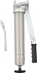 Umeta - Rigid Lever Grease Gun - 16 oz Capacity, 1/8 Thread Outlet, 17 Strokes per oz, Cartridge & Suction Fill - A1 Tooling