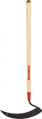 Razor-Back - Handheld Grass Hook - 36" Hardwood Handle, 13" High x 12" Wide Steel Blade, 38" OAL - A1 Tooling