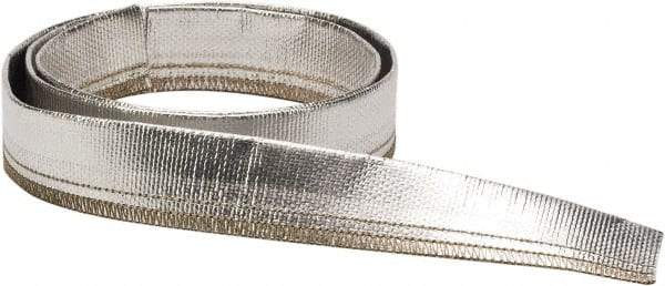 Atlantex - 2" ID Silver Radiant Heat Shield for Hoses - 25' Long, -40 to 425°F - A1 Tooling