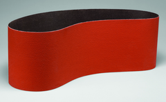 6 x 132" - 36+ Grit - Precision Shaped Ceramic Grain - Cloth Belt - A1 Tooling