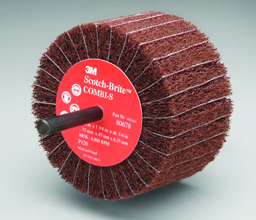 3" - P120 Grit - Aluminum Oxide - Combi-S Wheel - A1 Tooling