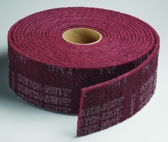 6'' x 30 ft. - Grade A Medium Grit - Scotch-Brite Clean & Finish Non Woven Abrasive Roll - A1 Tooling
