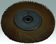 6 x 1' - 80 Grit - Ceramic - Radial Bristle Brush - A1 Tooling