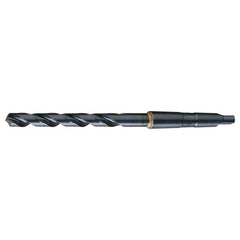 11/16 RHS / RHC HSS 118 Degree Radial Point General Purpose Taper Shank Drill - Steam Oxide - Exact Industrial Supply