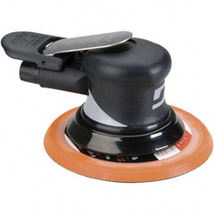 Dynabrade - 12,000 OPM, 18 CFM Air Consumption, Palm Air Orbital Sander - Round Pad, 1/4 NPT Inlet - A1 Tooling