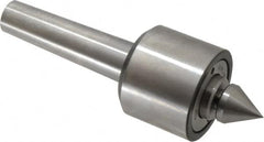 Riten - MT4 Taper Shank, 2-7/8" Head Diam Live Center - 5,500 Max RPM, 3-5/16" Head Length, 1-1/4" Point Diam, 1/4" Point Len, 550 Lb Max Workpc, 2-15/16" OAL, Male Point - A1 Tooling