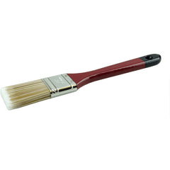 1-1/2″ Flat Sash Brush, Poly/Nylon Fill, 2-1/4″ Trim Length, Red Foam Handle - A1 Tooling