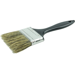 2-1/2″ Disposable Chip and Oil Brush, Grey China Bristle, 1-3/4″ Trim Length, Plastic Handle - A1 Tooling