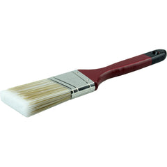 2″ Angled Sash Brush, Poly/Nylon Fill, 2-1/2″ Trim Length, Red Foam Handle - A1 Tooling