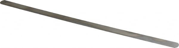 Precision Brand - 0.001 Inch Thick x 1/2 Inch Wide x 12 Inch Leaf Length, Parallel Feeler Gage - High Carbon Steel - A1 Tooling