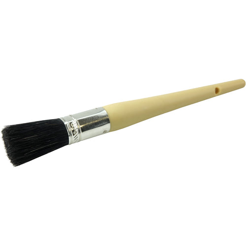 #6 13/16″ Oval Sash Brush, Black China Bristle, 2″ Trim Length, Plain Foam Handle - A1 Tooling