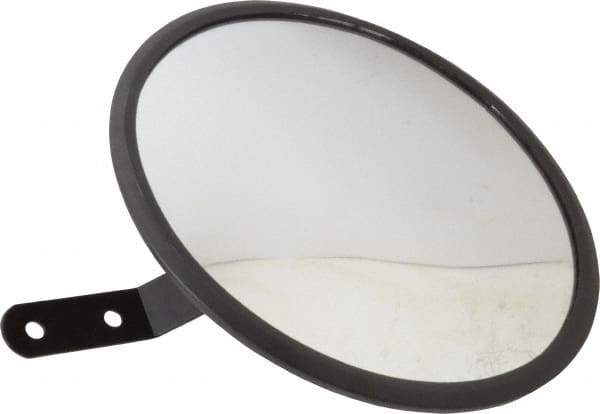 PRO-SAFE - Indoor & Outdoor Round Vehicle/Utility Safety, Traffic & Inspection Mirrors - Glass Lens, 8" Diam - A1 Tooling