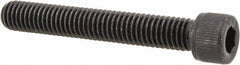 Value Collection - #12-28 UNF Hex Socket Drive, Socket Cap Screw - Alloy Steel, Black Oxide Finish, Partially Threaded, 1-1/2" Length Under Head - A1 Tooling