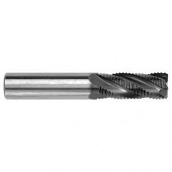 3/4" Dia. - 4" OAL - Bright CBD - Square End Roughing End Mill - 4 FL - A1 Tooling