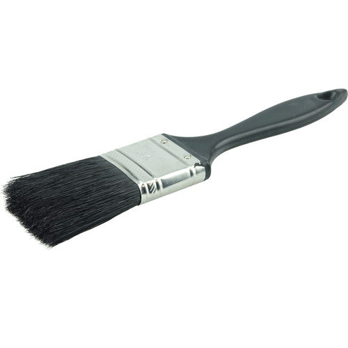 1-1/2″ Industrial Varnish Brush, Black China Bristle, 2″ Trim Length, Blue Plastic Sash - A1 Tooling