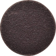 Made in USA - 1" Diam, 120 Grit Aluminum Oxide Adhesive PSA Disc - A1 Tooling