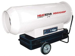 Heatstar - 610,000 BTU Rating, Diesel Forced Air Heater - 14,250 Sq Ft Max Heating Area, 35.6 Gal Capacity, Fuel with Diesel, Kerosene, JP-8 & Jet8 - A1 Tooling