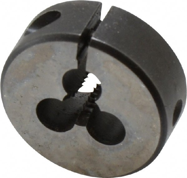 Cle-Line - #10-24 UNC High Speed Steel Round Adjustable Die - A1 Tooling