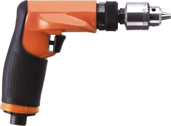 Cleco - 1/4" Keyless Chuck - Pistol Grip Handle, 600 RPM, 0.4 hp - A1 Tooling