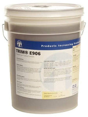 Master Fluid Solutions - Trim E906, 5 Gal Pail Cutting & Grinding Fluid - Water Soluble, For Gear Hobbing, Heavy-Duty Broaching, Machining, Surface/Pocket/Thread Milling - A1 Tooling