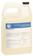 Master Fluid Solutions - Trim SC536, 1 Gal Bottle Cutting & Grinding Fluid - Semisynthetic, For Drilling, Reaming, Tapping - A1 Tooling