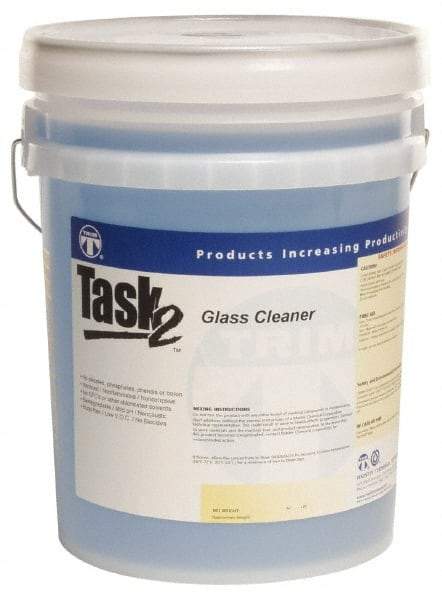 Master Fluid Solutions - 5 Gal Pail Glass Cleaner - 5 Gallon Water Based Cleaning Agent Glass Cleaner - A1 Tooling