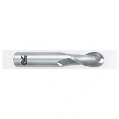 23/64" Dia. - 2-1/2" OAL - Carbide - Ball End HP End Mill-2 FL - A1 Tooling