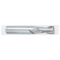 20mm Dia. x 102mm Overall Length 2-Flute Square End Solid Carbide SE End Mill-Round Shank-Center Cutting-Uncoated - A1 Tooling