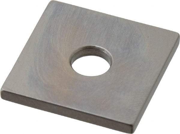 Mitutoyo - 0.102" Square Steel Gage Block - Accuracy Grade 0, Includes Certificate of Inspection - A1 Tooling